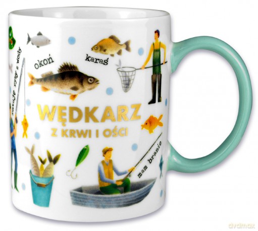 Kubek Wędkarz, PORYS, bez opakowania