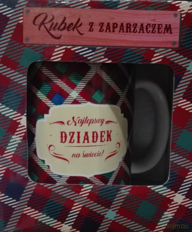 Kubek z zaparzaczem 300 ml Dzień Dziadka - Najlepszy dziadek na świecie 2