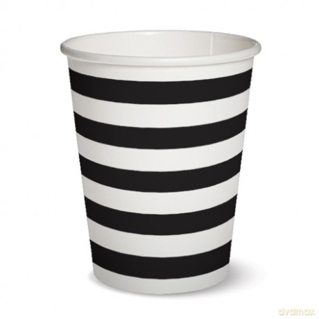 Kubki papierowe Stripes AGS003302