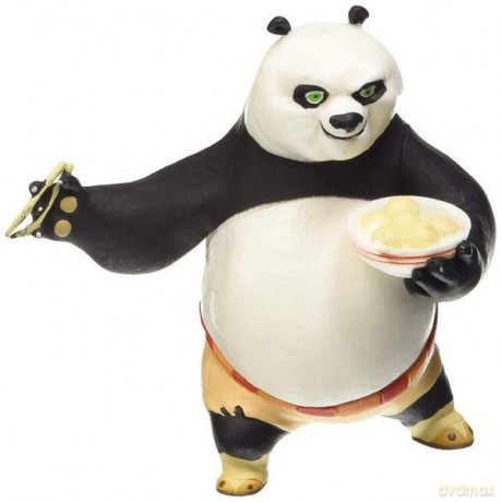 Kung Fu Panda Po i talerz z kluskami figurka 8cm Y99913 [FIGURKA]