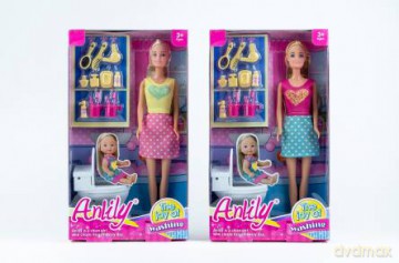 Lalka Anlili 29cm + toaleta 2 wzory