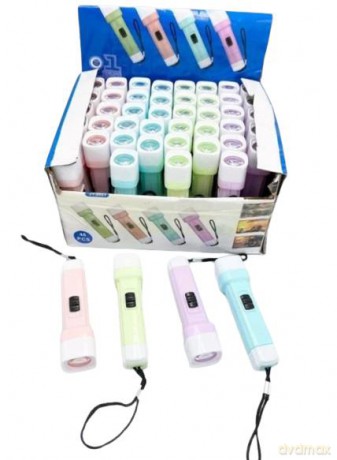 Latarka pastelowa led 10079