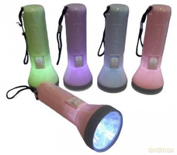 Latarka pastelowa led 10081