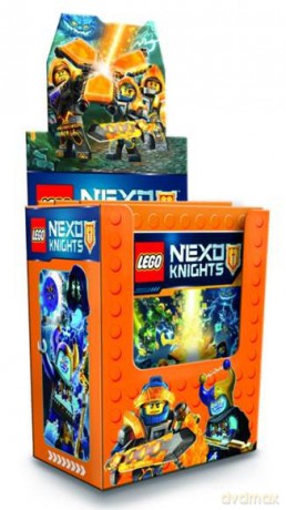 Lego Nexo Knights naklejki [KARTY]
