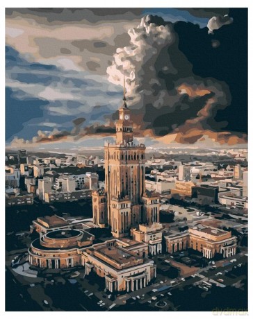 Malowanie po numerach - Centrum Warszawy 40x50