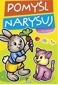 Malowanka Pomyśl Narysuj Królik