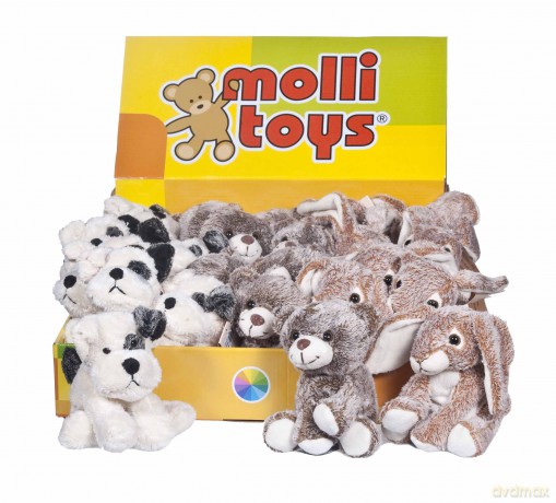 Maskotka królik, pies, miś 16 cm Molli Toys