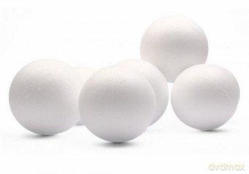 Mini bombka styropianowa 2,7cm 40 szt