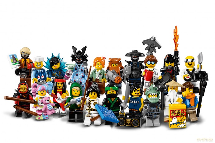 Minifigurki Ninjago w saszetce mix 71019 [FIGURKA]