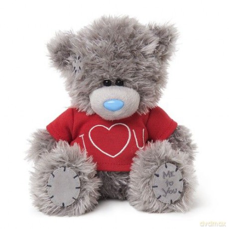 Miś 7 - w koszulce "I LOVE YOU" (G01W4126)