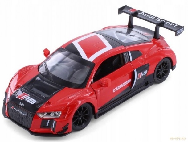 Model 1:24 Audi RS LMS czerwony światło + dźwięk