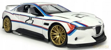 Model 1:24 BMW 3.0 CSL Hommage biały światło + dźwięk