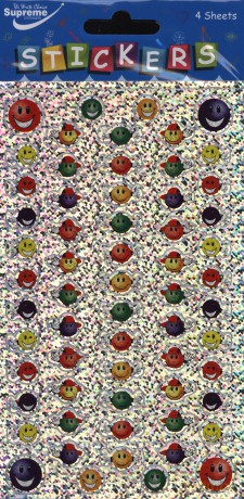 Naklejka Holograficzna - Thumbs and faces