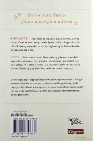 Eleonora I Park - Rainbow Rowell [KSIĄŻKA]