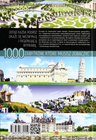 Europa 100 Zabytków Które Musisz Zobaczyć [KSIĄŻKA]