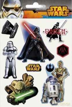 Naklejki Puffy. Star Wars