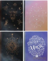 Notatnik B5 64 kartek kratka papier kremowy Magic