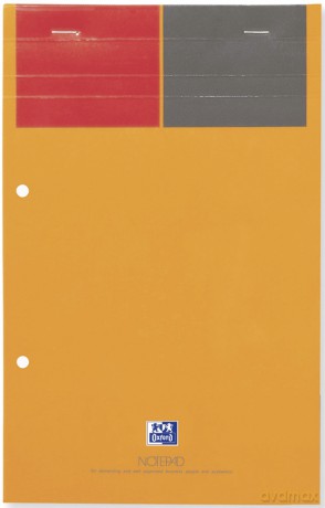 Notatnik Oxford International Notepad A4+ 8linia 80 kartek żółte kartki
