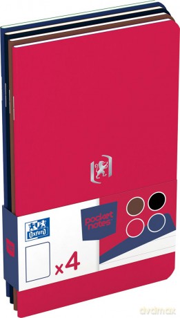 Notes 9x14cm 24k/90g linia 4sztuk/box
