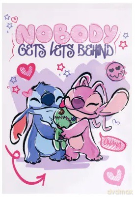 Notes A6 z poddrukiem Stitch 30 kartek