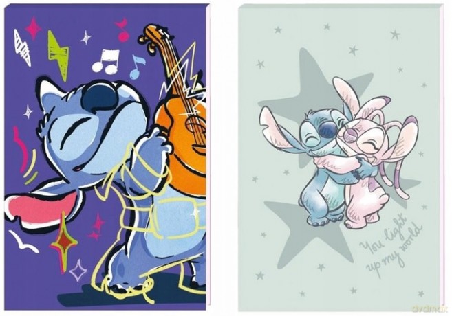 Notes A7 z poddrukiem Stitch 30 kartek