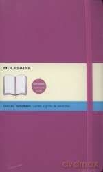 NOTES classic Moleskine L fioletowy twarda oprawa gładki 13x21cm (MOQP062H1)
