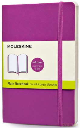 NOTES classic Moleskine P orchidea gładki w miękkiej oprawie 9x14cm (MOQP613H4)