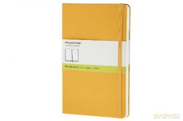 Notes classic Moleskine P żółty gładki w twardej oprawie 9x14cm (MOQP012M2)