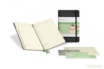Notes journal Moleskine passion desery L czarny w twardej oprawie 13x21cm (MOPHDS3A)