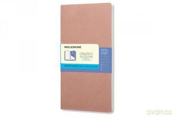 NOTES journal Moleskine slim medium jasny różany w kropki 9,5x18 (MOCPT064D4)