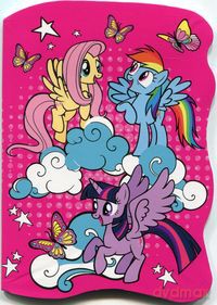 Notes kształtowy A6 My Little Pony