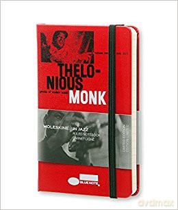 Notes Moleskine specjalna edycja L Bluenote czerwony w linie w twardej oprawie 13x21cm(MOLEBLMM710)