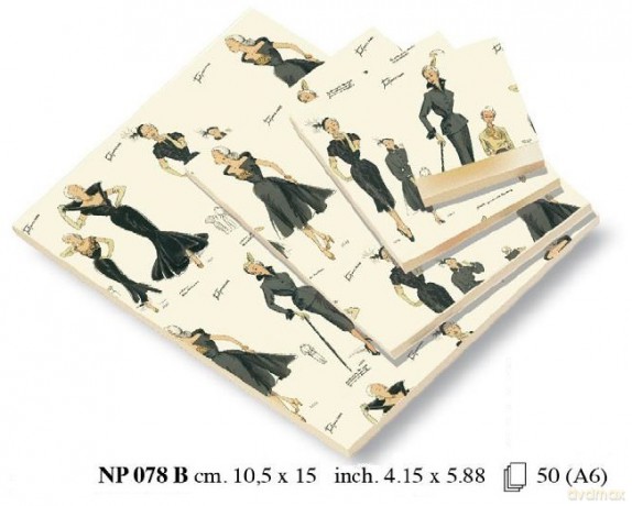 Notes ozdobny A6 BR NP 078B