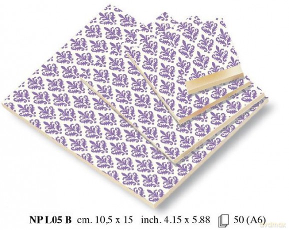 Notes ozdobny A6 BR NP L05B