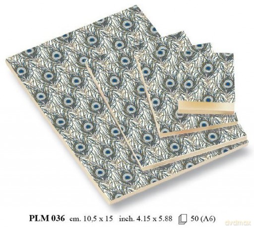 Notes ozdobny A6 BR PLM036