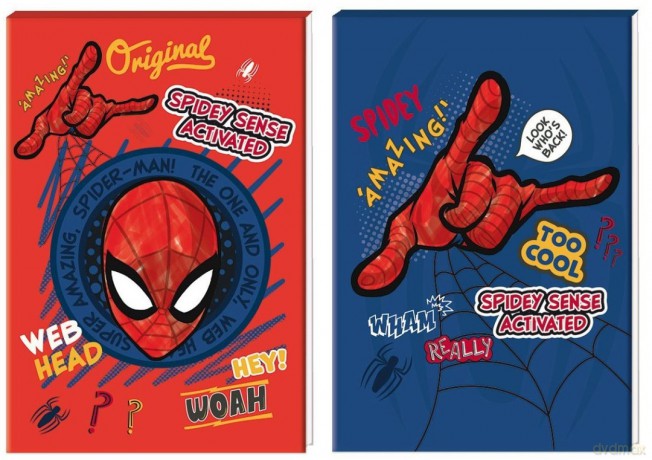 Notes Spider Man A6 30kartek krata