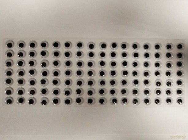 Oczy 12mm 112 szt