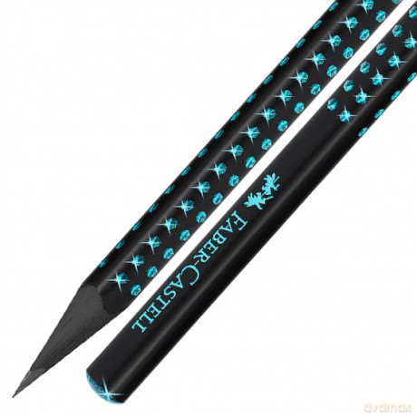 Ołówek B FABER CASTELL Sparkle Midnight Ocean B 1szt