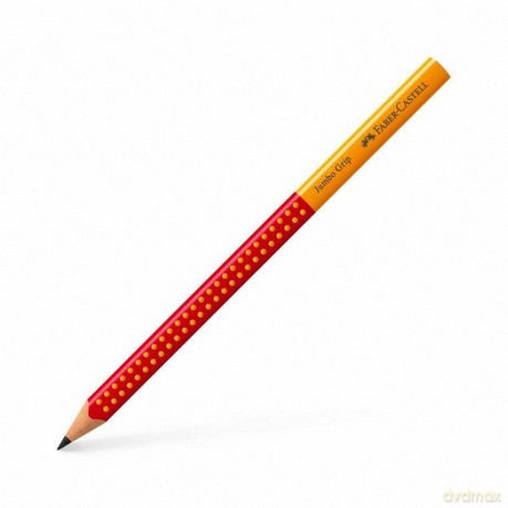 Ołówek Jumbo grip Two Tone czerwony Faber-Castell