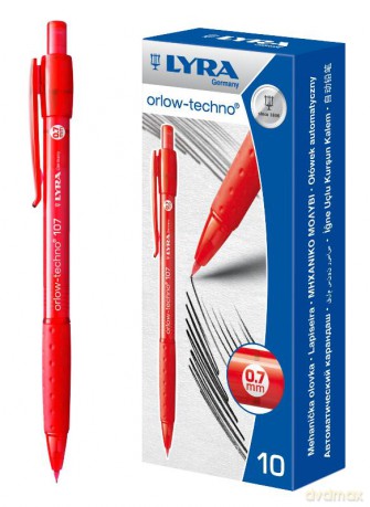 Ołówek Lyra Orlow-techno 0,7mm 1077001 czerwony