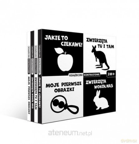 Kontrastowe Książeczki Box 3m+ [KSIĄŻKA]