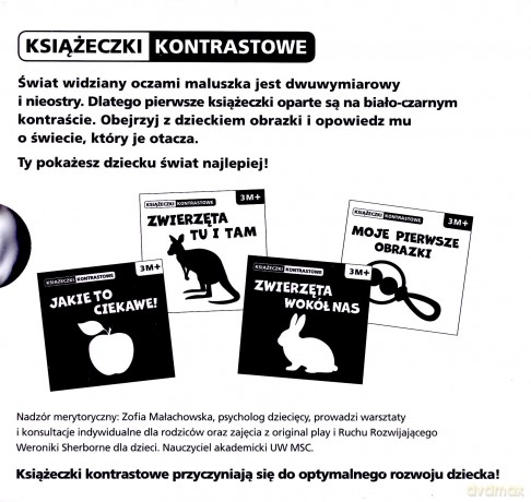 Kontrastowe Książeczki Box 3m+ [KSIĄŻKA]