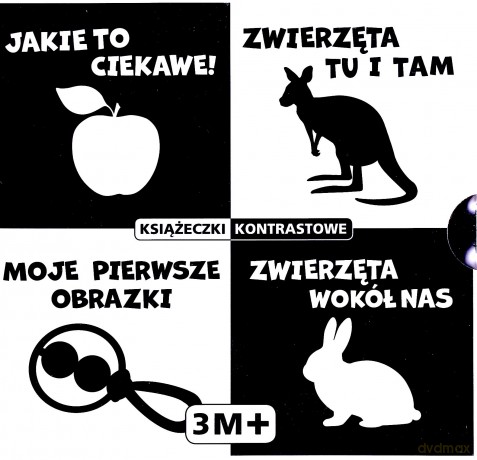 Kontrastowe Książeczki Box 3m+ [KSIĄŻKA]