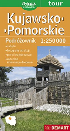 Kujawsko-Pomorskie Podróżownik Mapa Samochodowa