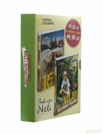 Pakiet Nela 10 niesamowitych przygód Neli/Nela na tropie przygód - Jadwiga Piller [KSIĄŻKA]