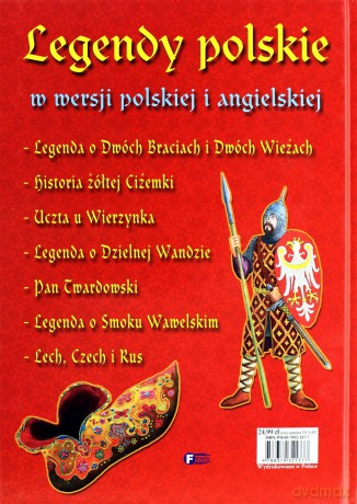 Legendy Polskie W Wersji Polskiej I Angielskiej - Katarzyna Małkowska [KSIĄŻKA]