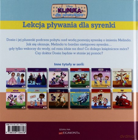 Lekcja Pływania Dla Syrenki Klinika Dla Pluszaków [KSIĄŻKA]
