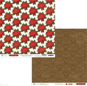 Papier dwustronny 30,5 x 30,5 cm - Christmas Time 05, 5 szt. (PYDU-011-P05)