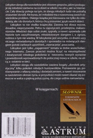 Leksykon Slangu Nastolatków - Anna Tkaczyk [KSIĄŻKA]