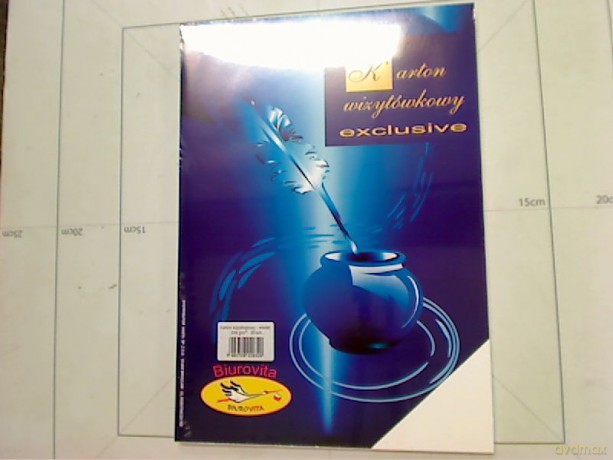 Papier ozdobny (wizytówkowy) Biurovita A4 mlotek 246g (1 opak = 20ark)